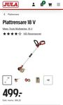 Plattrensare Meec Multiseries 18V