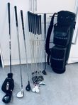 Golfset DAM Nybörjare +Super Adams 3FW/Wilson Hybrid & Bag