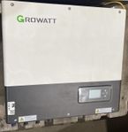 10 kW hybrid växelriktare av märket growatt