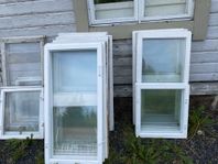 Fönster sekelskifte munblåst - handblåst glas