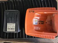 Stihl batteri och laddare AL AP 300