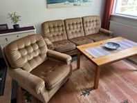 Soffgrupp Soffa Fåtölj fint skick
