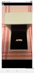 elegant ring guld 18 k ned diamantring 
