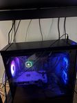 bra gaming dator rtx 4070 super med tillbehör