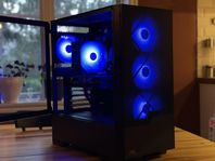 Kraftfull Nybyggd Gaming PC | i3 13100f / RX 6650 XT