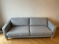 BORTSKÄNKES Ikea soffa - Karlstad grå