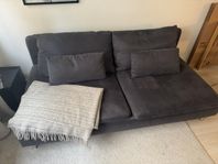 IKEA Söderhamn 3-sits soffa grå