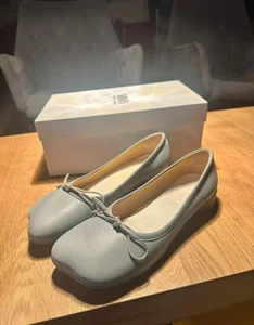 Maison Margiela Paris MM6 ljusblåa skor storlek 39
