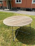 Grythyttan runt bord i teak 120cm