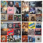 81 st LP/VINYL, J Brown, Tears, RAMONES, Status Q, Hurrigane