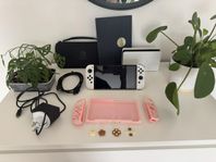 Nintendo Switch Oled + tillbehör (valfritt)