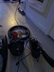 logitech g923 med växelspak m.m.