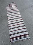 Handvävd trasmatta 63x220 cm fint skick