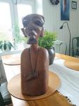 träskulptur