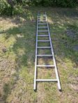 Stege aluminium 4m