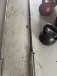 eleiko skivstång 15kg svart