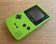 Nintendo Game Boy Color med väska och spel
