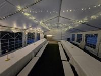 Hyra tält för Studenten/Midsommar 6x10m