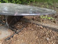 Snyggt granitbord från Norge unikt