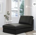 Schäslong läder Ikea 163x90cm