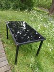 Trädgårdsbord i glas 