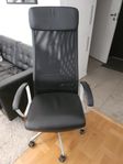 Kontorsstol IKEA Markus i Läder