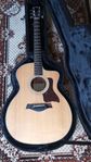 Taylor214CE halvakustisk med Taylor hardcase