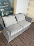 Soffa för balkong