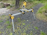 kap- och gersåg med sågbänk