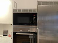 Rostfri BOSCH mikrovågsugn för inbyggnad 