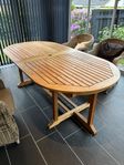 Stort teakbord Brafab