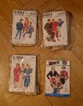 Symönster Stil och Burda dam mönster från 70-80 talet.