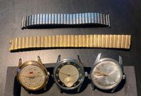 Vintage armbandsur, Omega, Sully och Travita