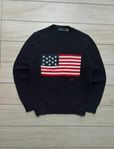 blå Ralph lauren flag sweater 