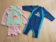 UV-kläder, babysimbyxa, UV-keps