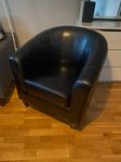 Läderfåtölj / Leather armchair