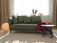 Soffa / Divan grön ull (Furninova)