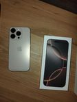 iPhone 16 PRO 128 GB sandfärgad titan 