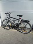 Mountainbike herrcykel 26 tum metallic grå
