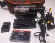 CANON UC9HI PAL HI8 VIDEO8 och 8mm VIDEOKAMERA