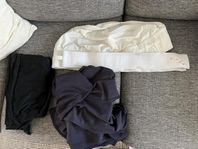 bärsjal svart och blå
