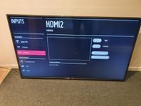 LG 55-inch 4K TV + adjustable wall mount