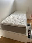 Komplett säng 90x200 