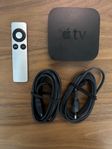 Apple TV Gen 3 med alla tillbehör