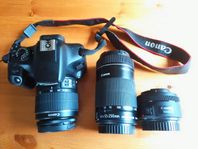 System kamera med objektiv Canon Och Minolta