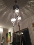 Lampa  klarglas handblåst 
