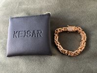 KEJSARLÄNK ARMBAND 8MM - 18K GULDPLÄTERAD