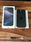 iPhone 16 Pro – 256GB Black Titanium som ny