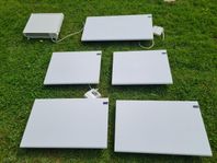 6 stycken Adax element i bra skick