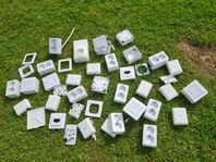 Elkontakter, strömbrytare, elmaterial Schneder